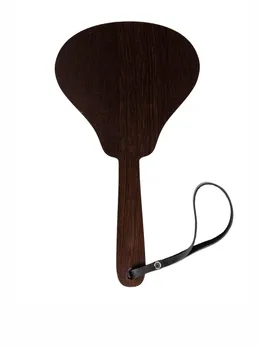 Paddle meko srce crveno od prave kože, drveta i HDF-premazi venge boje