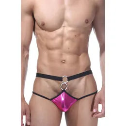 Ružičasti muški džoki sa metalnim prstenovima