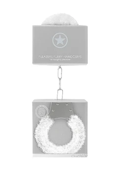 Metalne lisice presvučene krznom Pleasure Handcuffs Furri