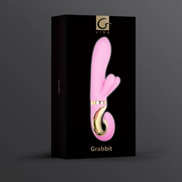 Vibrator sa klitoralnim procesom Gvibe-Grabbit, 18 cm