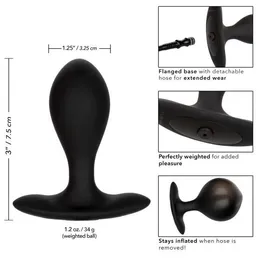 Expanzivni Analni čep veighted Silicone Inflatable plug