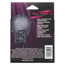 Maska za glavu za erotske igre Radiance Full Hood Cover