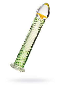 Nerealni Dildo Sekus Glass, staklo, prozirno, 16,5 cm
