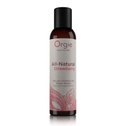 Orgie All-Natural Stravberri 150ml intimni gel