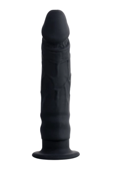 Dildo POPO Pleasure by toifa Lupi, silikon, Crna, 12 cm