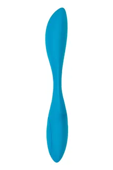Satisfier G-Spot Flek 1 multifunkcionalni vibrator za parove, plava