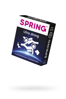 Spring™ ultra Strong kondomi, 3 kom/up. (ulra-izdržljiva)