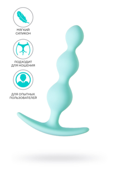 Analna čaura Todo bi Toifa Triple, silikon, Nana, 10,5 cm, Ø 2,4 cm