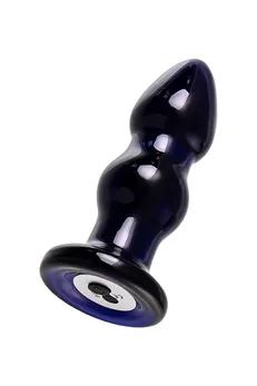 Sekus staklo staklena vibraciona kutija, staklo, plava, 11 cm