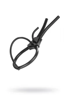 Elektrosbruja Mystim Pure Pete, silikon, Crna, 14 cm.