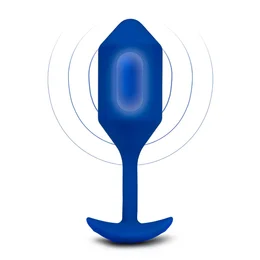 Pluta za nošenje sa vibracijama plava B-Vibrating Snug plug 4