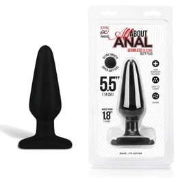 Crni luxuzni silikonski plugin 5,5