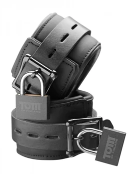 Tom of Finland Neoprene Vrist cuffs neoprenski zglobovi sa bravom