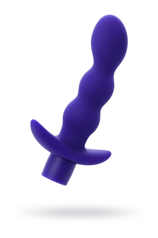 Todo analni vibrator bi Toifa Adore, otporan na vlagu, silikon, plava, 15 cm, Ø 3,1 cm