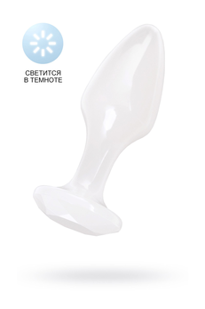 Toifa analna čaura, akril, bela, 9,5 cm, Ø 3,4 cm