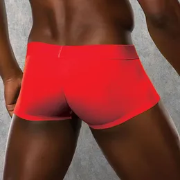 Crveni boxeri DOREANSE skraćeni poluprozirni