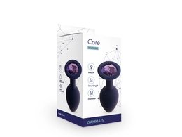 Analni čep sa Gamma kristalom, boja borovnica + ljubičasti kristal (Core) s