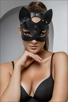 Klasična maska za mačke sa uvećanim ušima