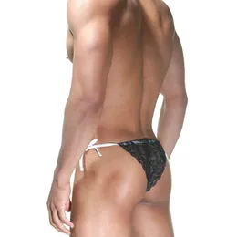 Čipkasti tangovi na belim vezicama