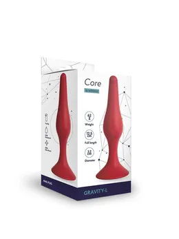 Graviti Analni čep, boja bordo s
