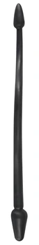 Dvostruki Analni dodatak sa flexibilnom vezom Double plug Black bi Rebel