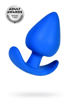 Analni čep A-Toys by toifa Nosh, silikon, plava, 8,3 cm