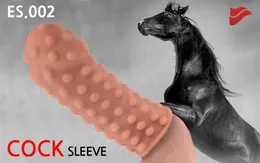 Dodatak za falus sa izbočinama na površini veličina M, Ektreme Sleeve ES.002