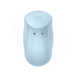 Vakuumski talasni stimulans sa Satisfier Sugar Rush vibracijom, svetlo plava