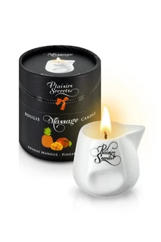 MASSAGE CANDLE ANANASA MANGO 80ML Sveća sa masaža uljem 80 ml