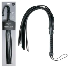 Mali crni flogger Small Leather flogger