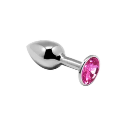 Analni pluta Mini Metal Butt Plug Analni Pleasure Pink S 70091AL