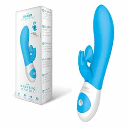 Masažer-zec Kissing Rabbit boja tiffani 12 režima
