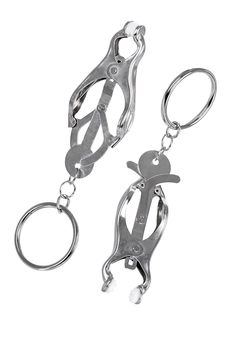 Stezaljke za bradavice Toifa Theatre, srebrne