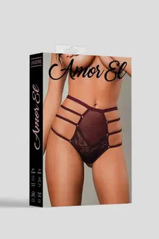 Visoke gaćice M Plum