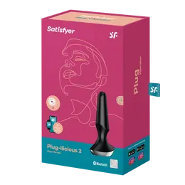 Analni čep Satisfyer Plug-ilicious 2 crna