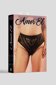 Crne gaćice veličine kraljice