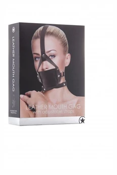 Geg u obliku njuške Leather Mouth gag