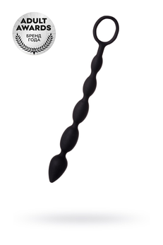 Analni lanac Toifa a-Tois Dang, silikon, Crna, 27,6 cm