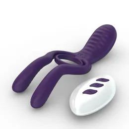 Prsten na penisu na daljinskom upravljaču daljinskog upravljača Vibrating Penis Ring