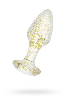 Toifa analna čaura, akril, zlatna, 8 cm, Ø 2,8 cm