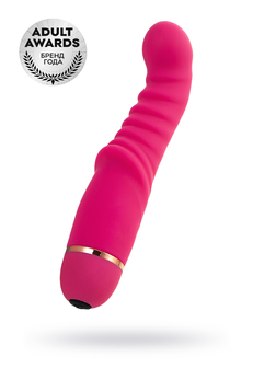 Nerealni vibrator a-Tois bi TOIFA Capi, silikon, ružičasta, 17,4 cm, Ø 3,4