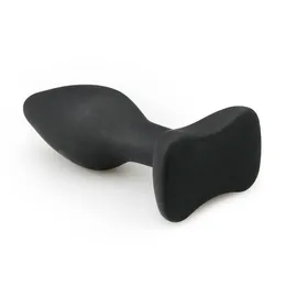 Mali Analni dodatak za početnike Small Black Silicone buttplug