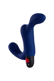 Fun Factori Duke stimulator prostate, silikon, plava, 12 cm