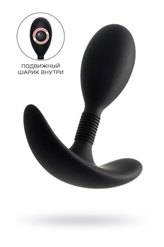 Analna čaura a-Tois bi TOIFA Tord s, silikon, Crna, 8,5 cm