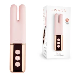 Le Vand Deuk dvomotorni mini vibrator ružičasto zlato