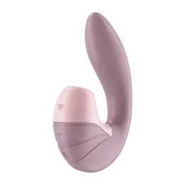 Vibrator sa vakuumskim stimulatorom Satisfier Supernova, roze