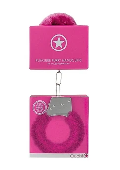 Metalne lisice presvučene krznom Pleasure Handcuffs Furri