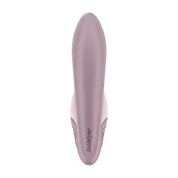 Vibrator sa vakuumskim stimulatorom Satisfier Supernova, roze