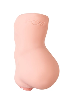 Masturbator realan sa dvostrukim slojem kokos Edition 001, TPR, telesni, 18 cm