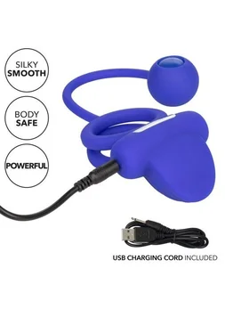 Punjivi ponderisani dvostruki erekcioni prsten sa vibracijama Dual Rockin ' Rim Enhancer